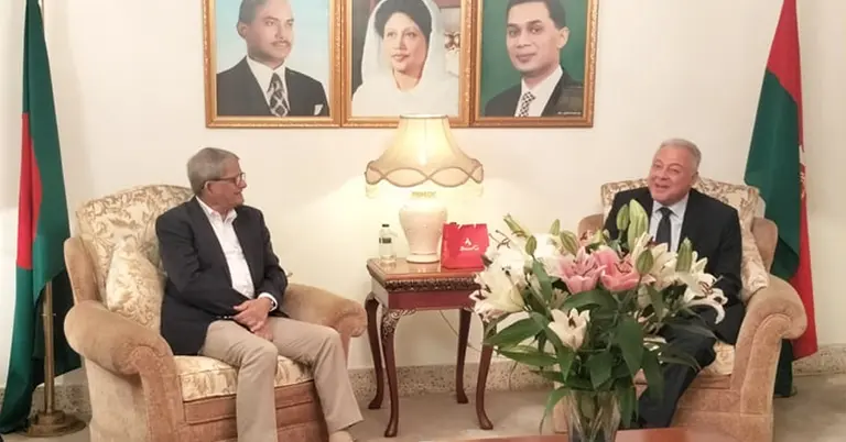 মির্জা ফখরুল ও ওমর ফাহমি